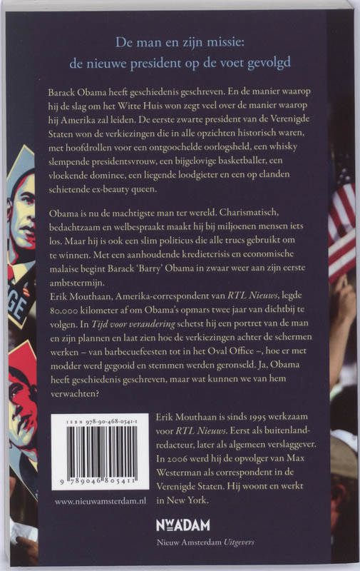 Tijd voor verandering Tijd voor verandering achterkant