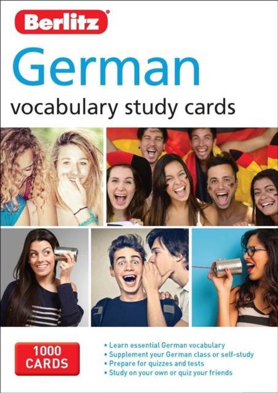 Berlitz Language German Study Cards