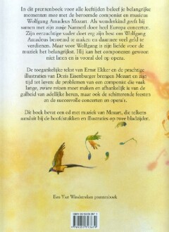 W.A. Mozart / Muzikale prentenboeken, boeken met CD achterkant