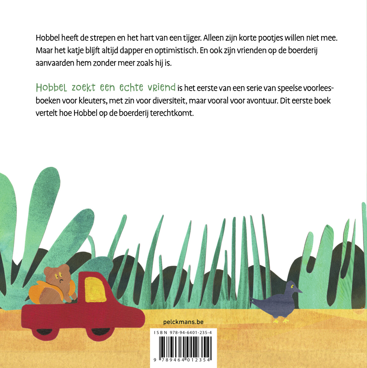 Hobbel zoekt een echte vriend achterkant