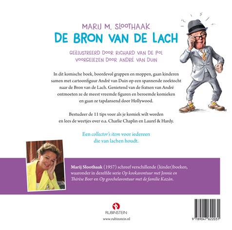 De bron van de lach achterkant