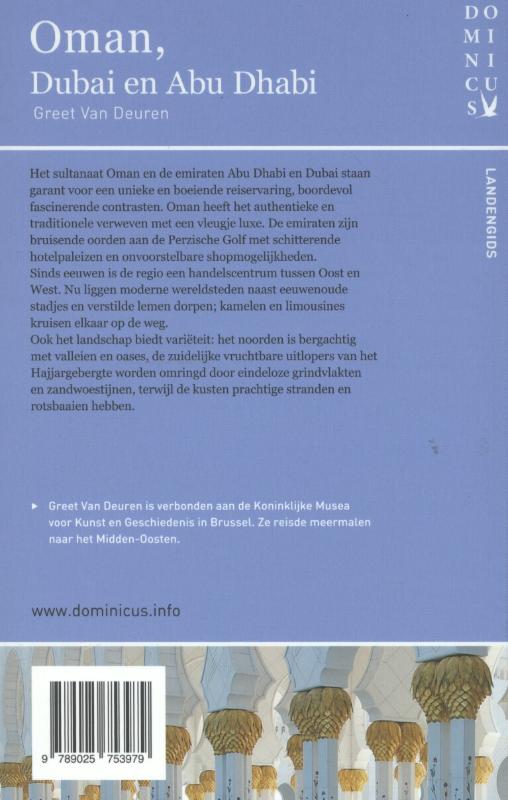 Oman, Dubai en Abu Dhabi / Dominicus landengids achterkant