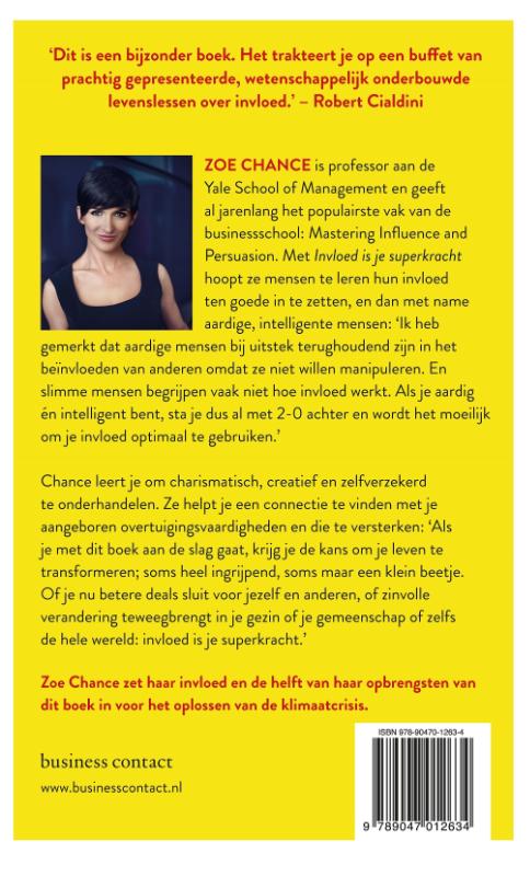 Invloed is je superkracht achterkant