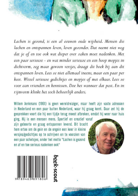 Lachen is gezond en dus noodzakelijk achterkant