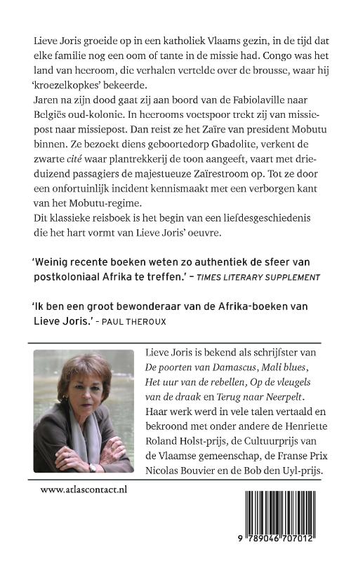 Terug naar Congo achterkant