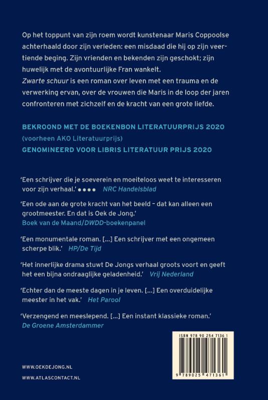 Zwarte schuur achterkant