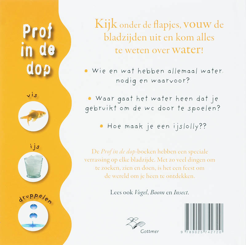 Prof In De Dop / Water achterkant