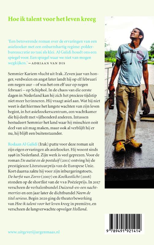 Hoe ik talent voor het leven kreeg Hoe ik talent voor het leven kreeg achterkant