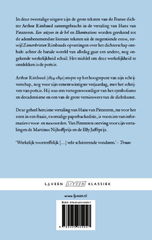 Ik is een ander / LJ Veen Klassiek achterkant