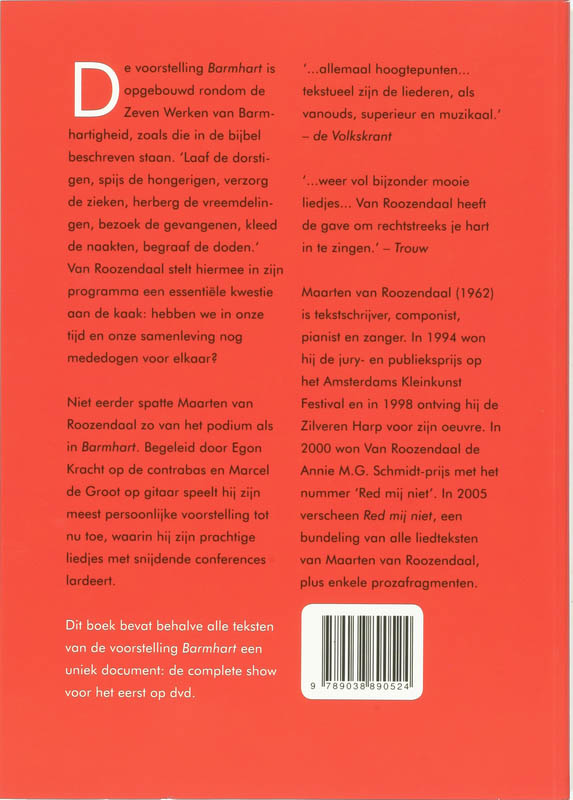 Barmhart achterkant