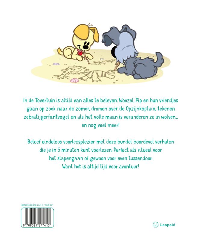5 minuten verhaaltjes / Woezel & Pip achterkant