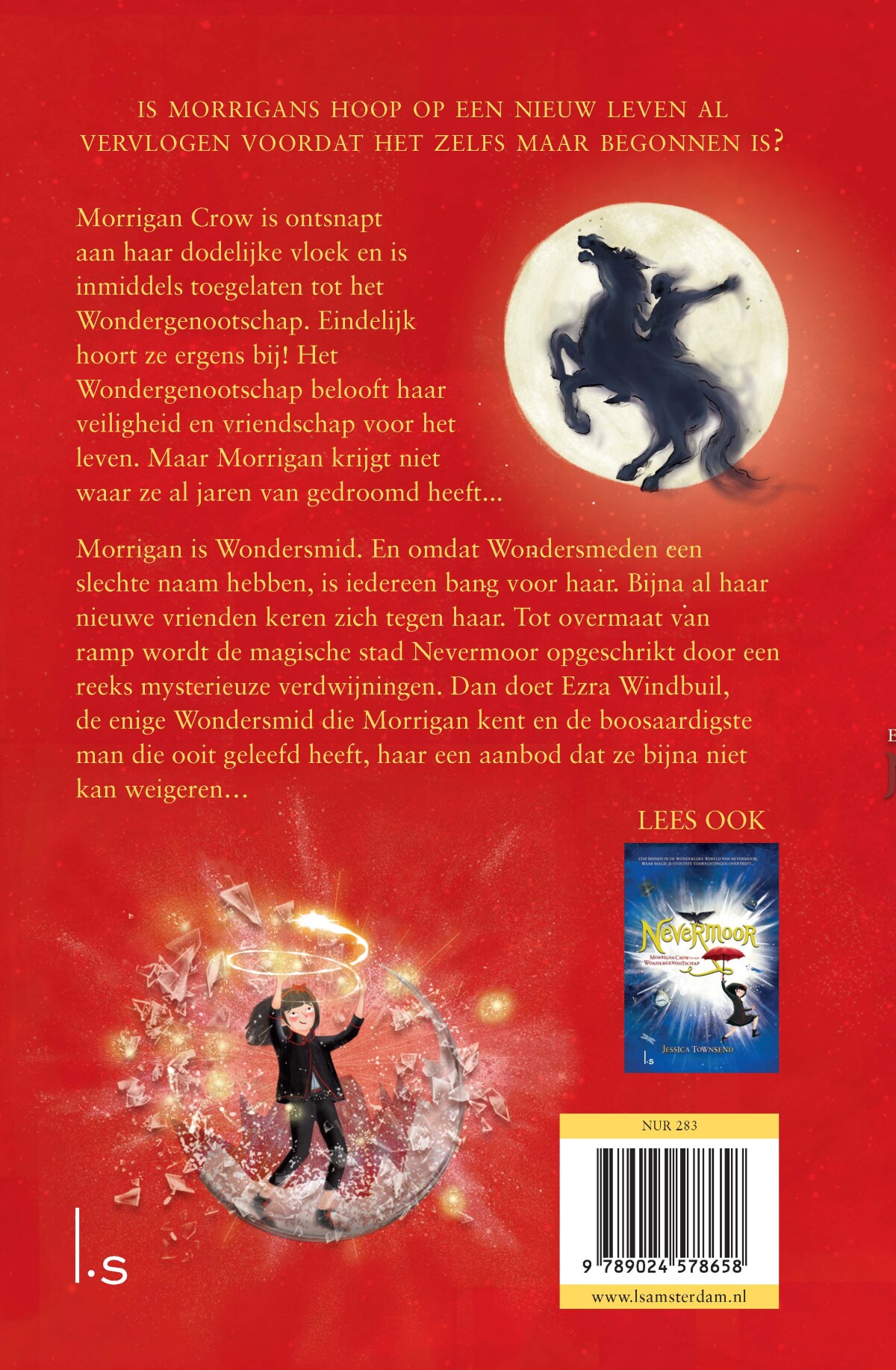 Wondersmid / Nevermoor / 2 achterkant