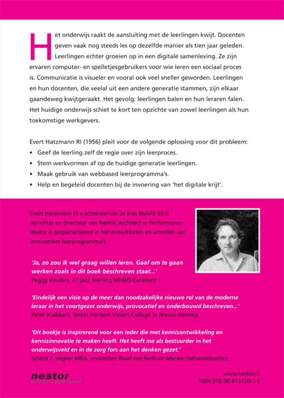 Leerlingen balen, leraren falen achterkant