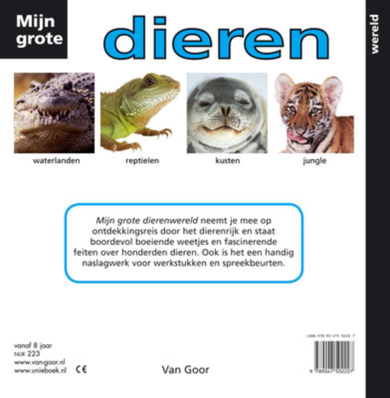 Mijn Grote Dierenwereld achterkant