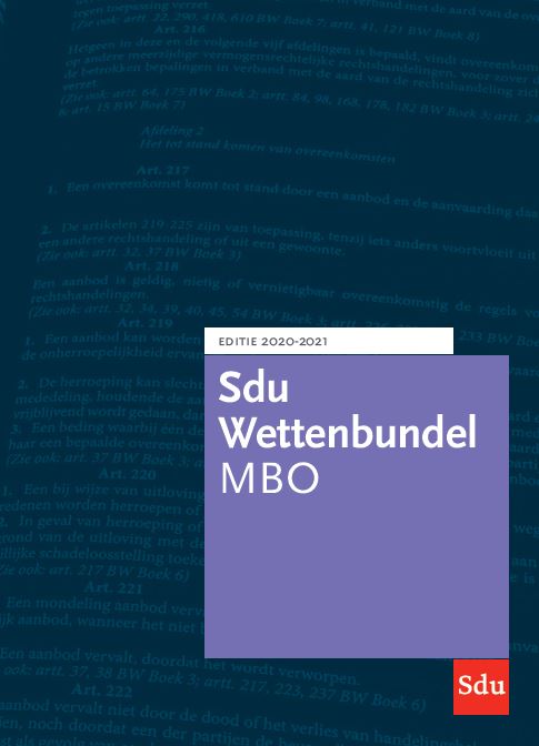 Educatieve wettenverzameling  -  Sdu Wettenbundel 2020-2021