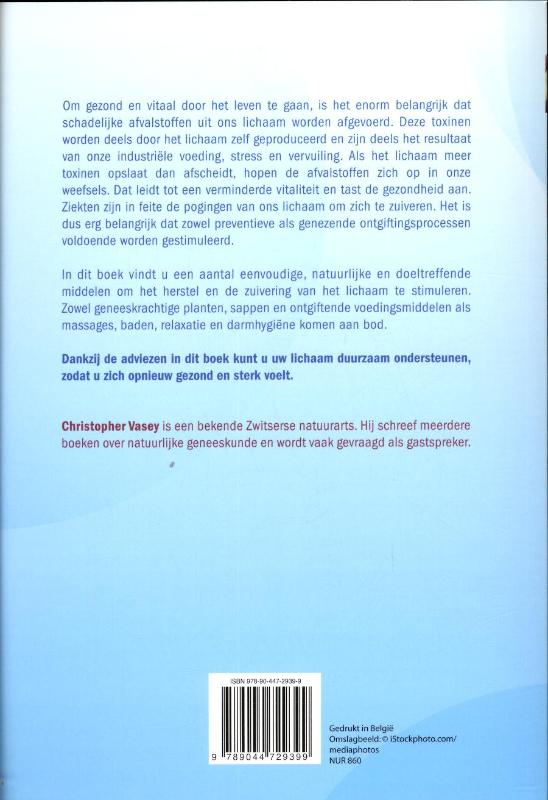 Ontgiften / Praktisch handboek Ontgiften / Praktisch handboek achterkant