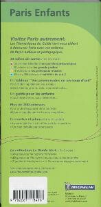 PARIS ENFANTS - GUIDE VERT MICHELIN / Guides verts Michelin achterkant