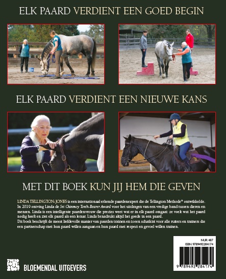 Trainen en hertrainen van paarden volgens de Tellington Methode achterkant