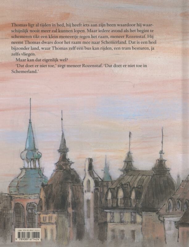 In Schemerland achterkant