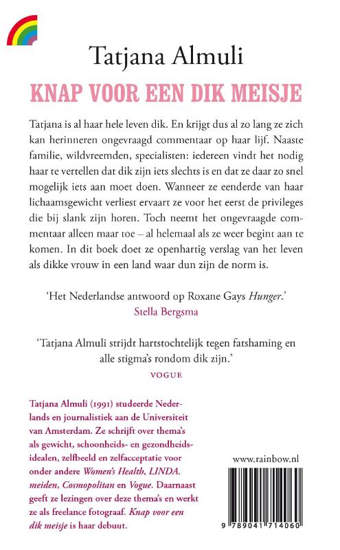 Knap voor een dik meisje Knap voor een dik meisje achterkant