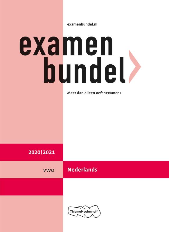 Examenbundel vwo Nederlands 2020/2021