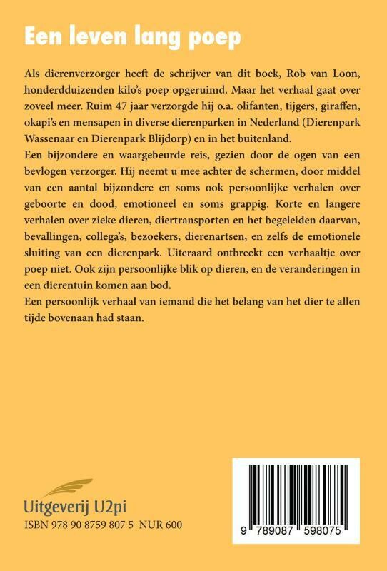 Een leven lang poep achterkant