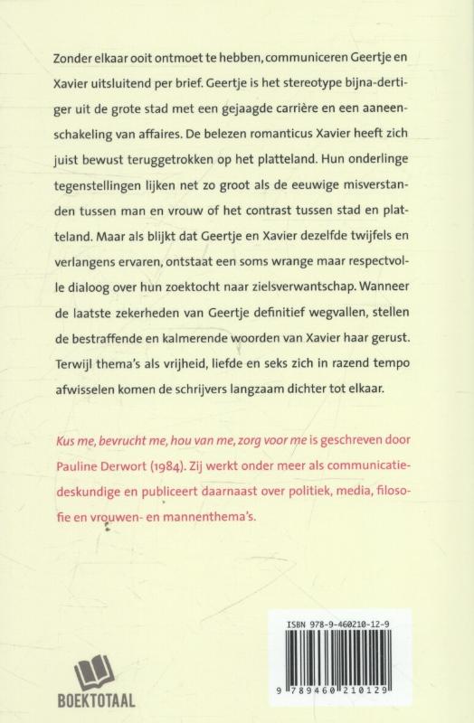 Kus me bevrucht me hou van me zorg voor me achterkant