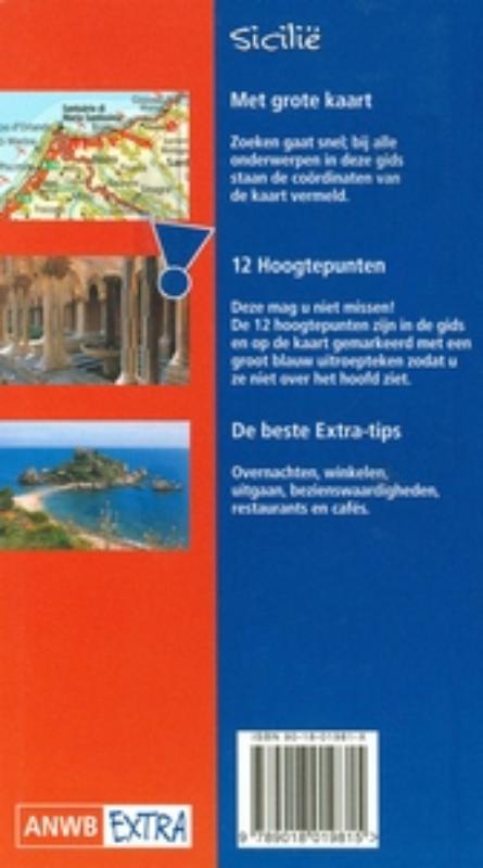 Sicilië / ANWB extra achterkant