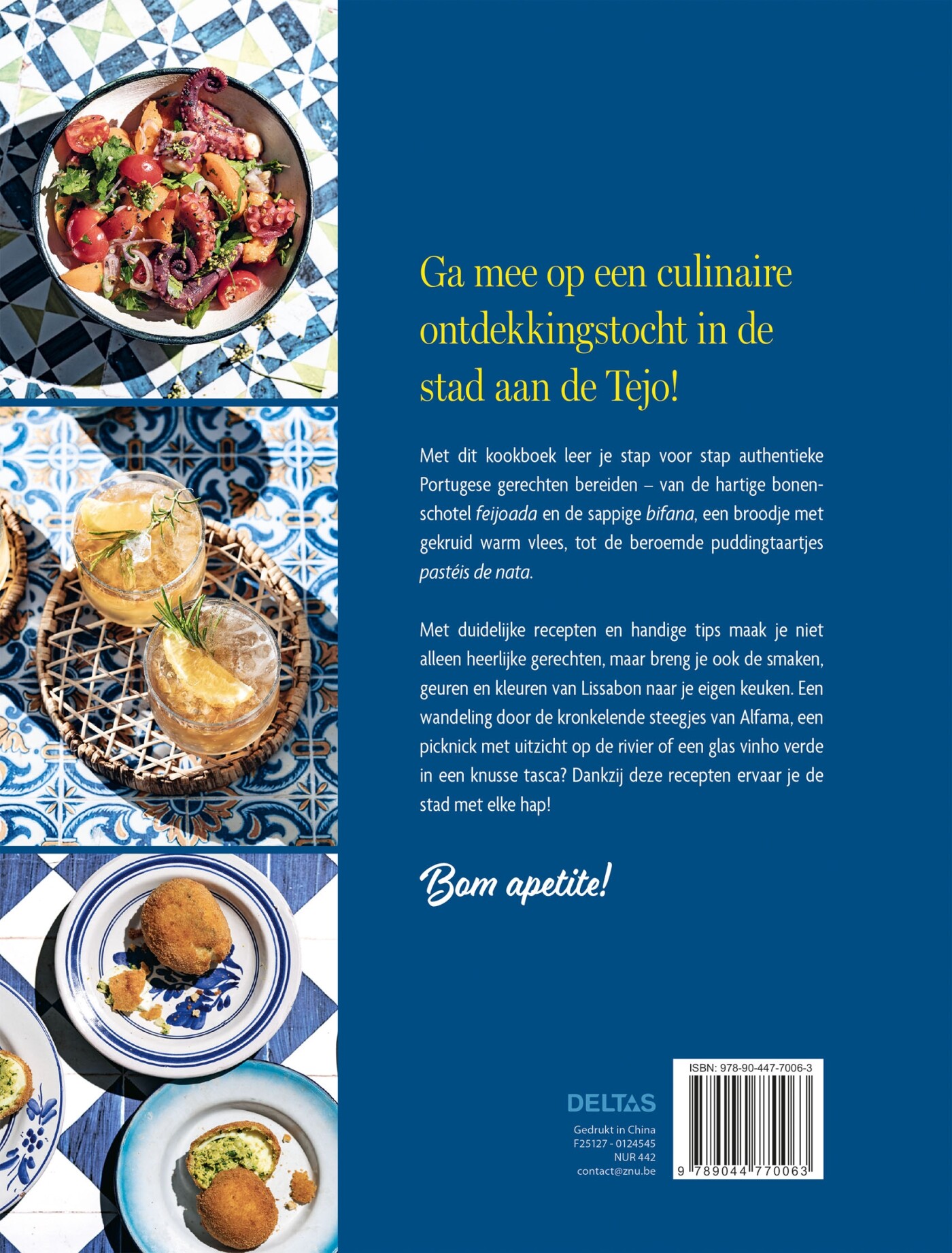 De smaken van Lissabon achterkant