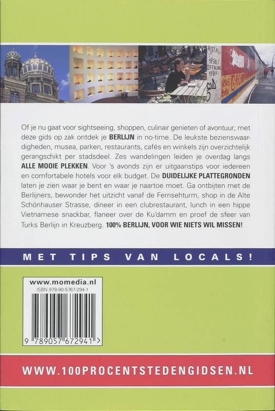 100% Berlijn / 100% stedengidsen achterkant