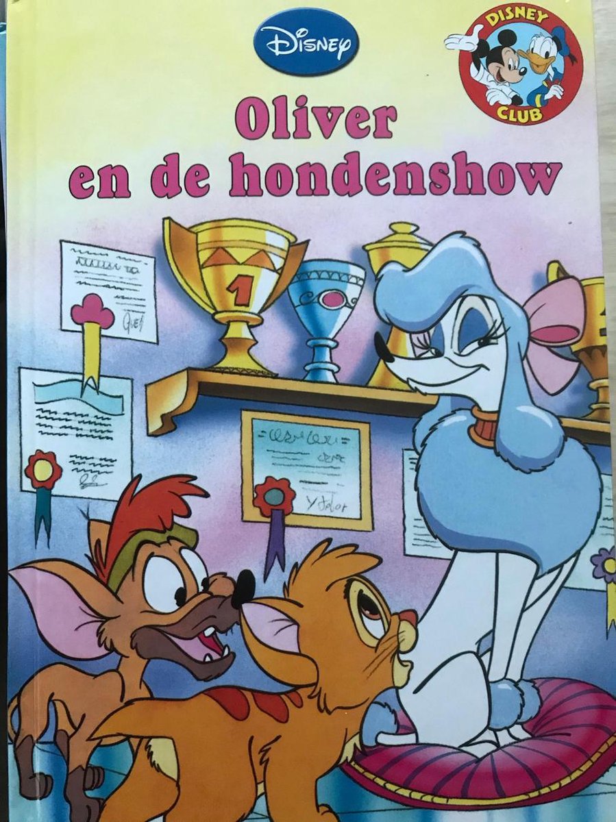 Oliver en de hondenshow Disney voorleesboek met luister-CD