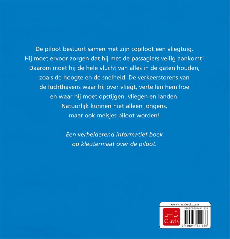 De piloot / Clavis informatief achterkant