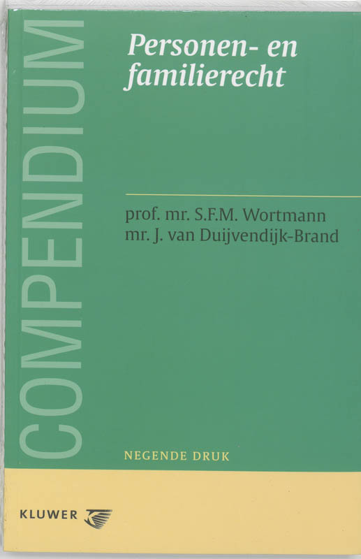Compendium van het personen- en familierecht