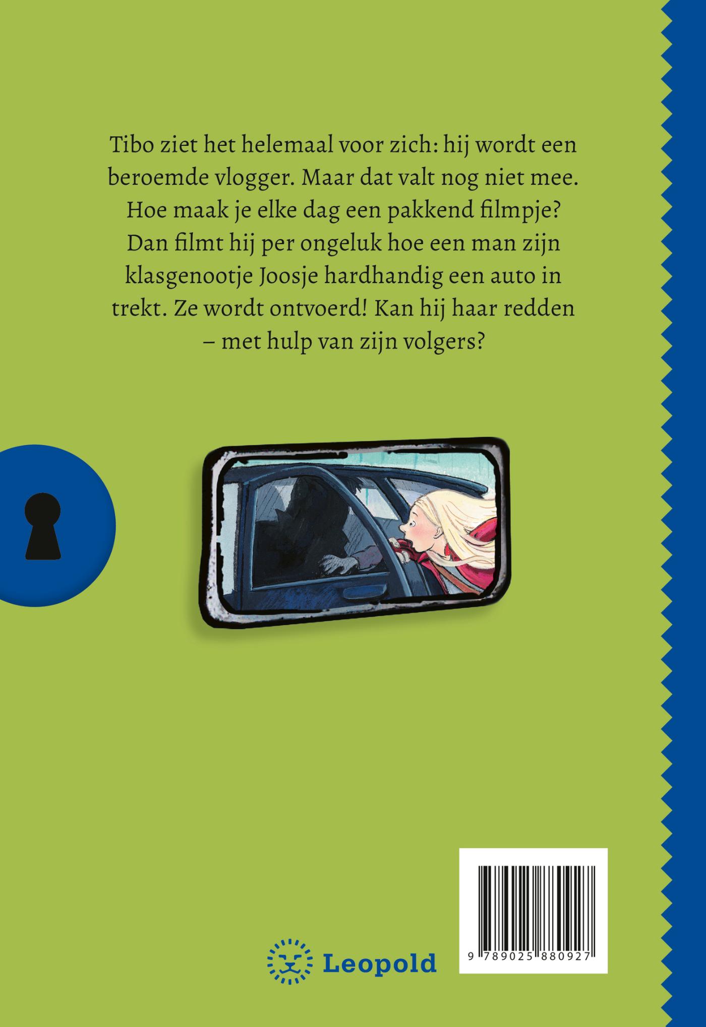 Het geheim van de vlogger / Geheim van… Het geheim van de vlogger / Geheim van… achterkant