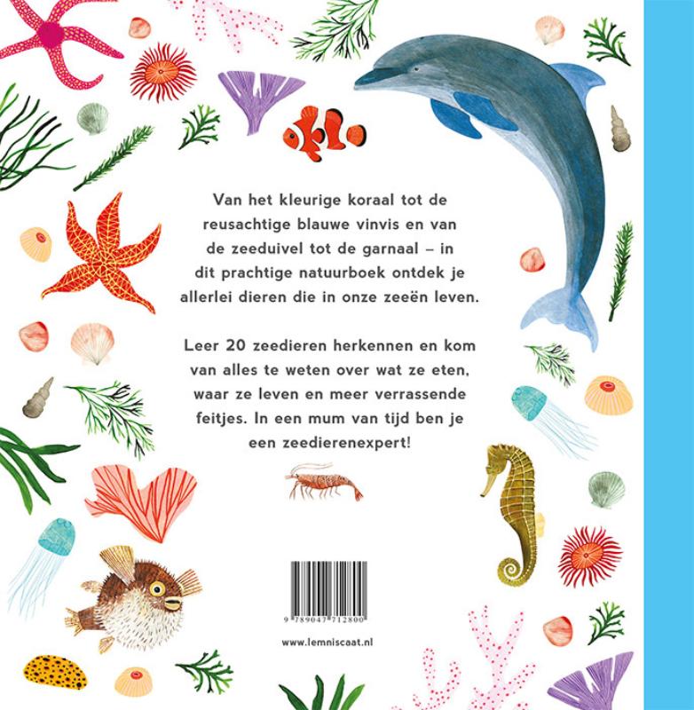 Mijn eerste zeedierenboek achterkant