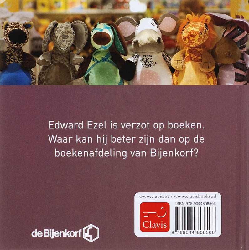 Edward ezel wil lezen achterkant