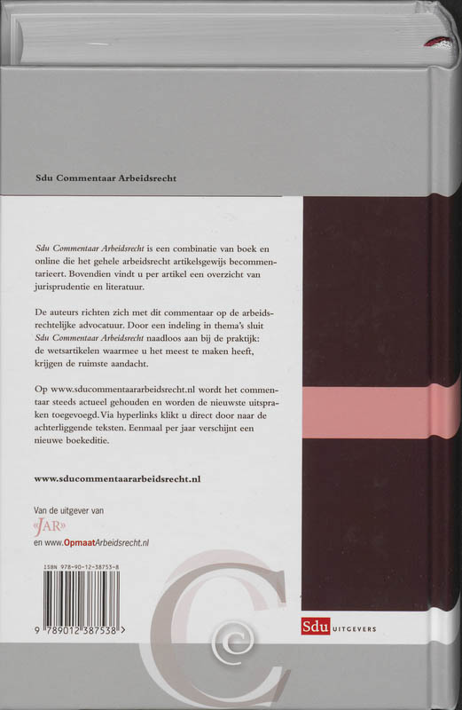 Arbeidsrecht / Deel 1 & deel 2 / Sducommentaar achterkant
