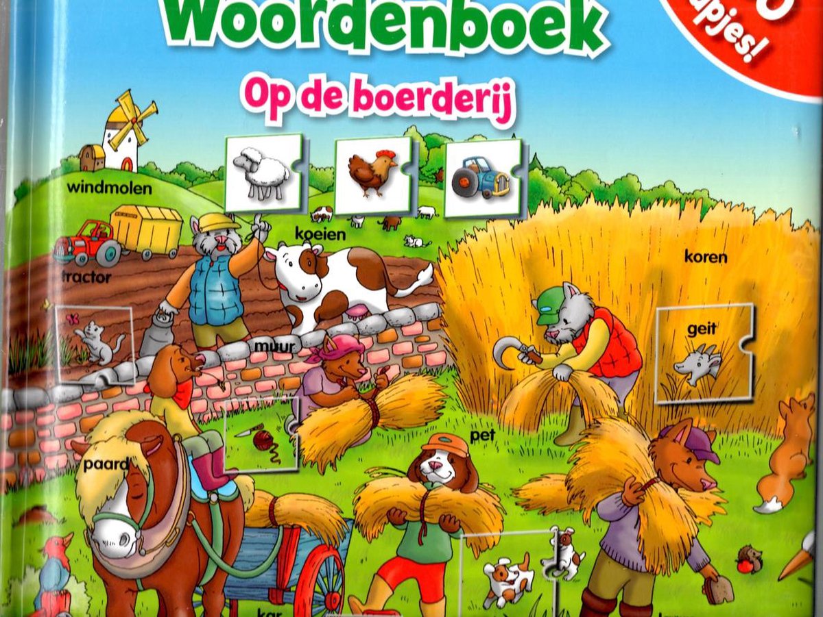 Mijn multiflap woordenboek - Op de boerderij