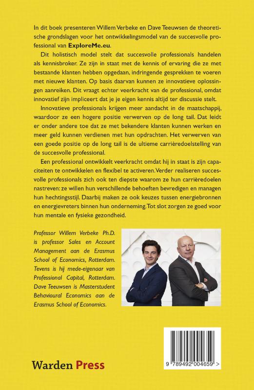 De veerkrachtige professional achterkant