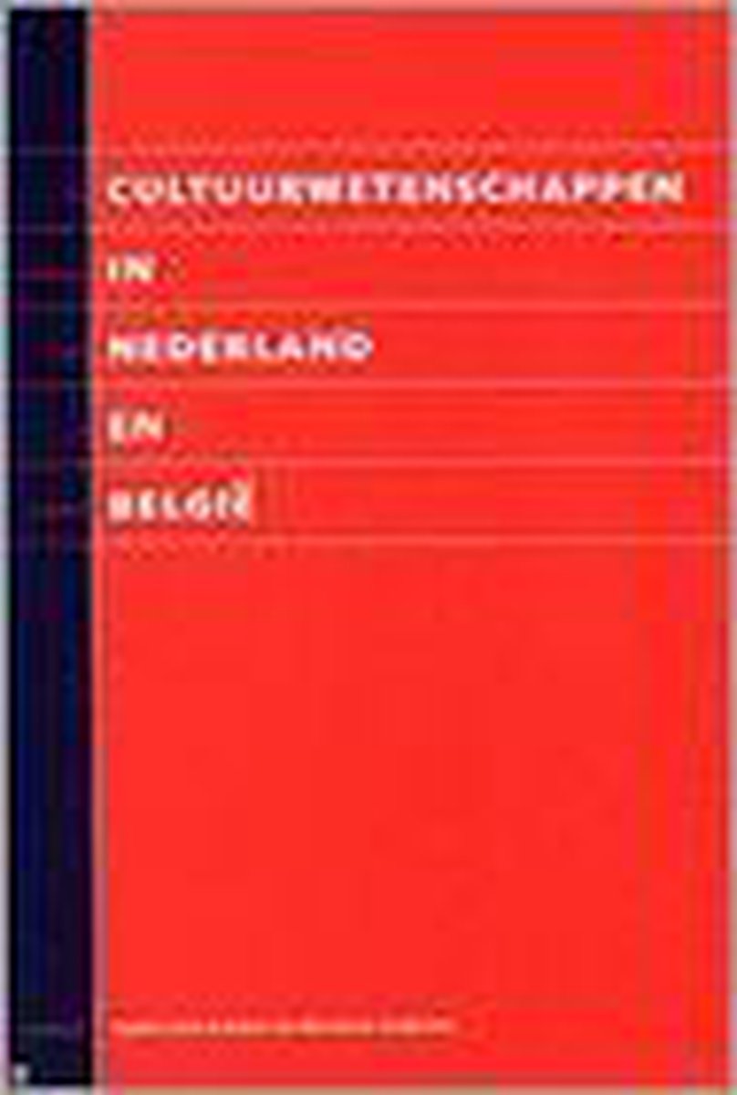 Cultuurwetenschappen in NL en Belgi