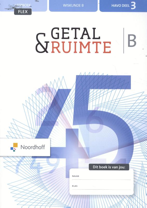 havo B 3 / Getal & Ruimte / FLEX leerboek