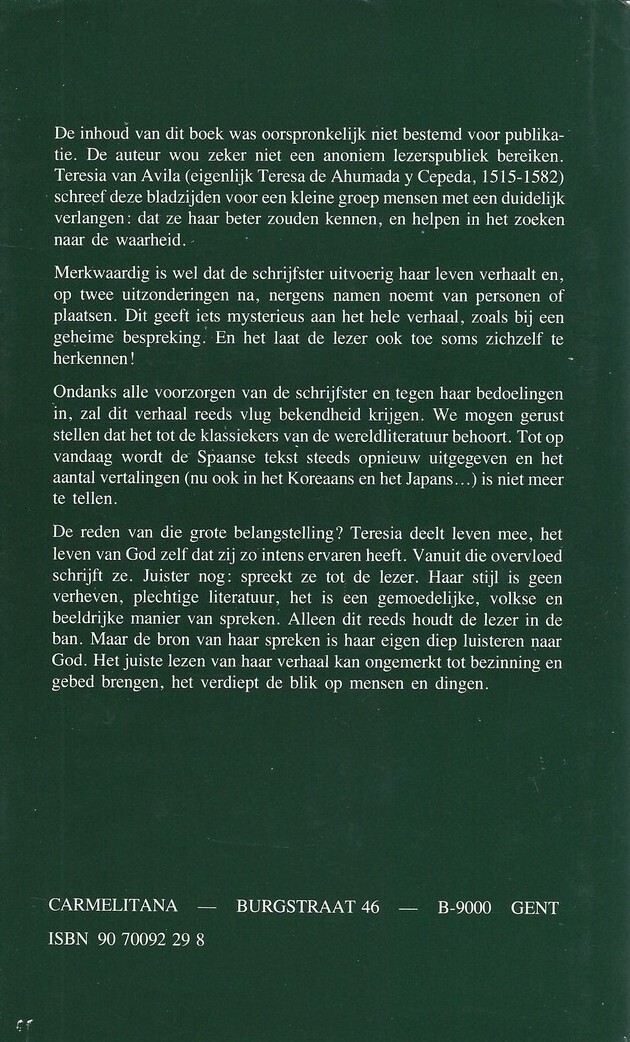 Mijn leven achterkant
