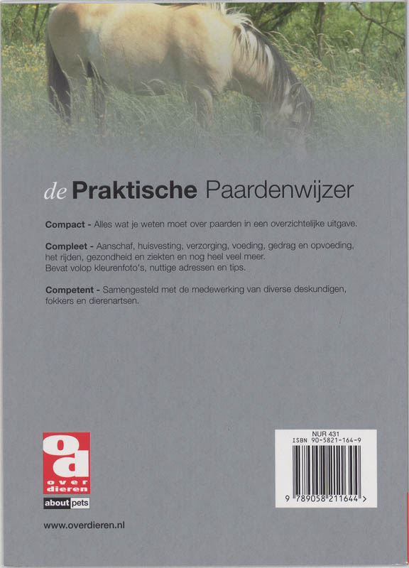 De Praktische Paardenwijzer achterkant