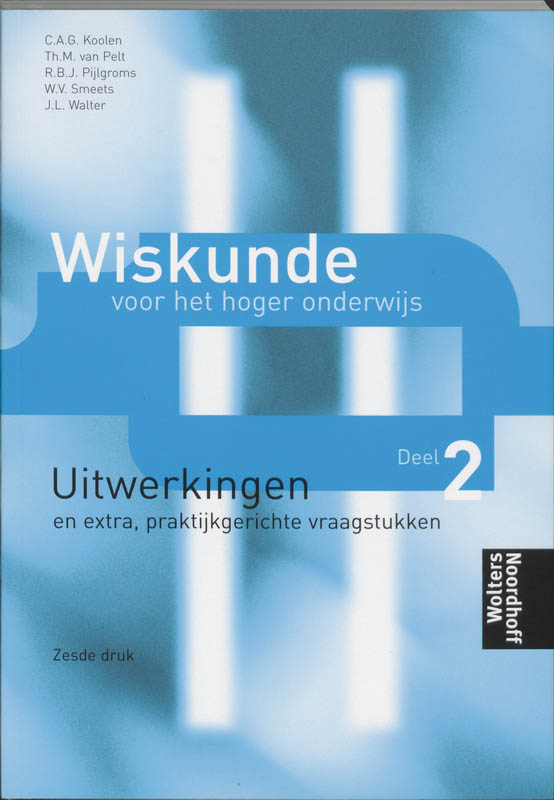 boekenbalie_9789001033422_cover Wiskunde HO II - uitwerkingen