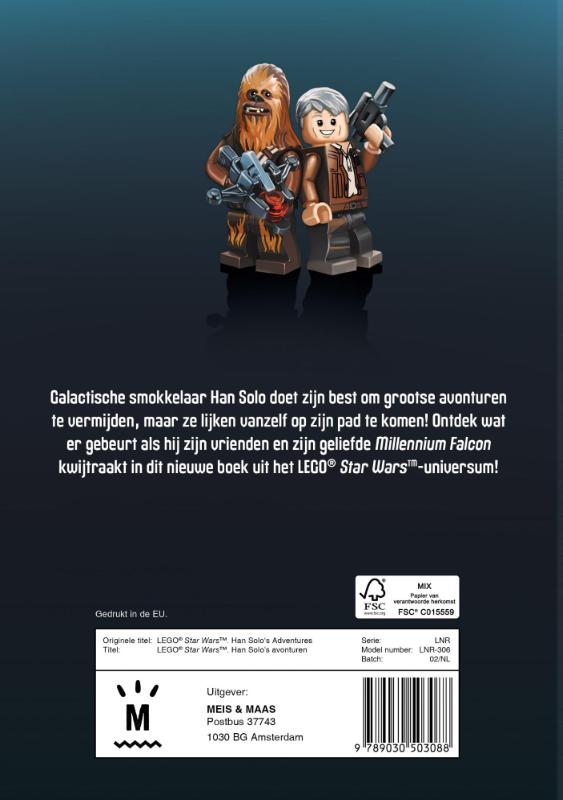 Lego Star Wars  -   Han Solo's avonturen achterkant