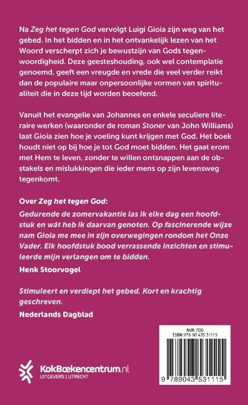 Aangeraakt door God achterkant