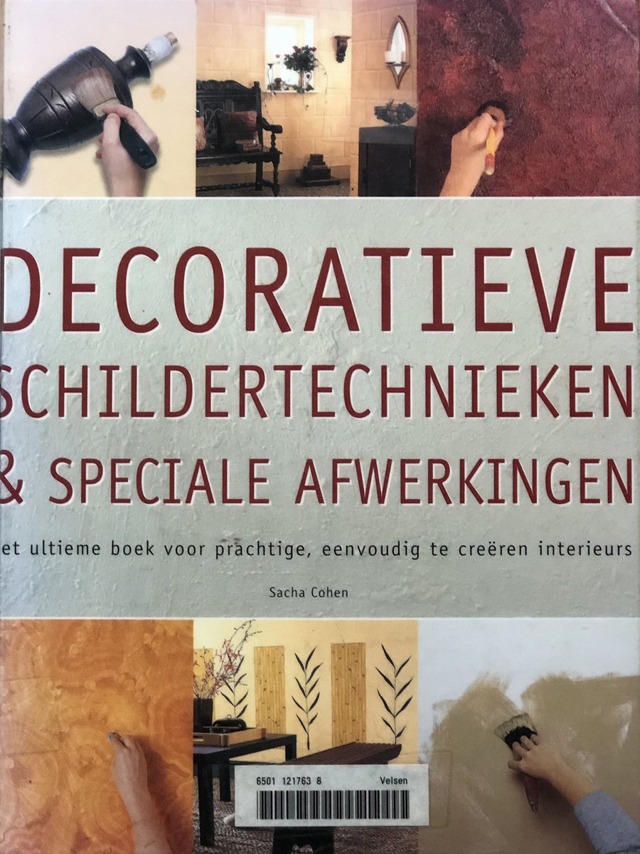 Decoratieve schildertechnieken en speciale afwerkingen