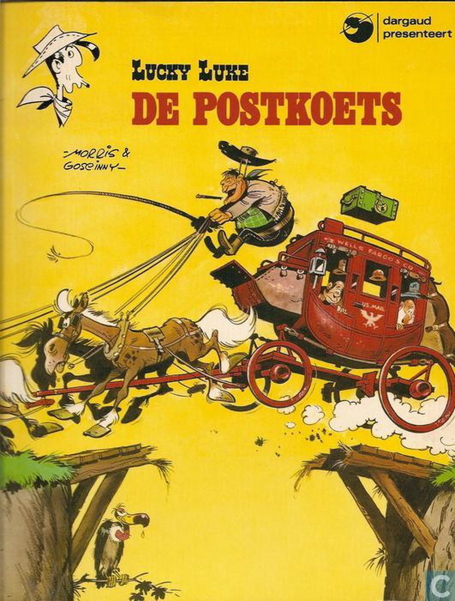 Morris Lucky Luke. De Postkoets. thumbnail