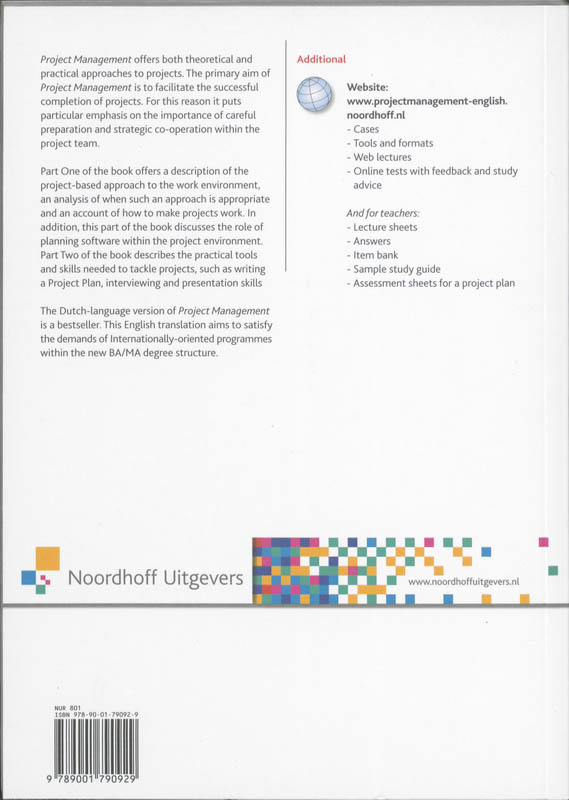 Project Management, Third Edition achterkant