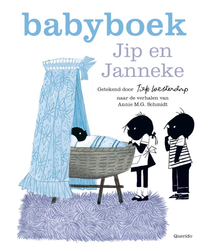 Babyboek Jip en Janneke blauw Jip en Janneke babyboek